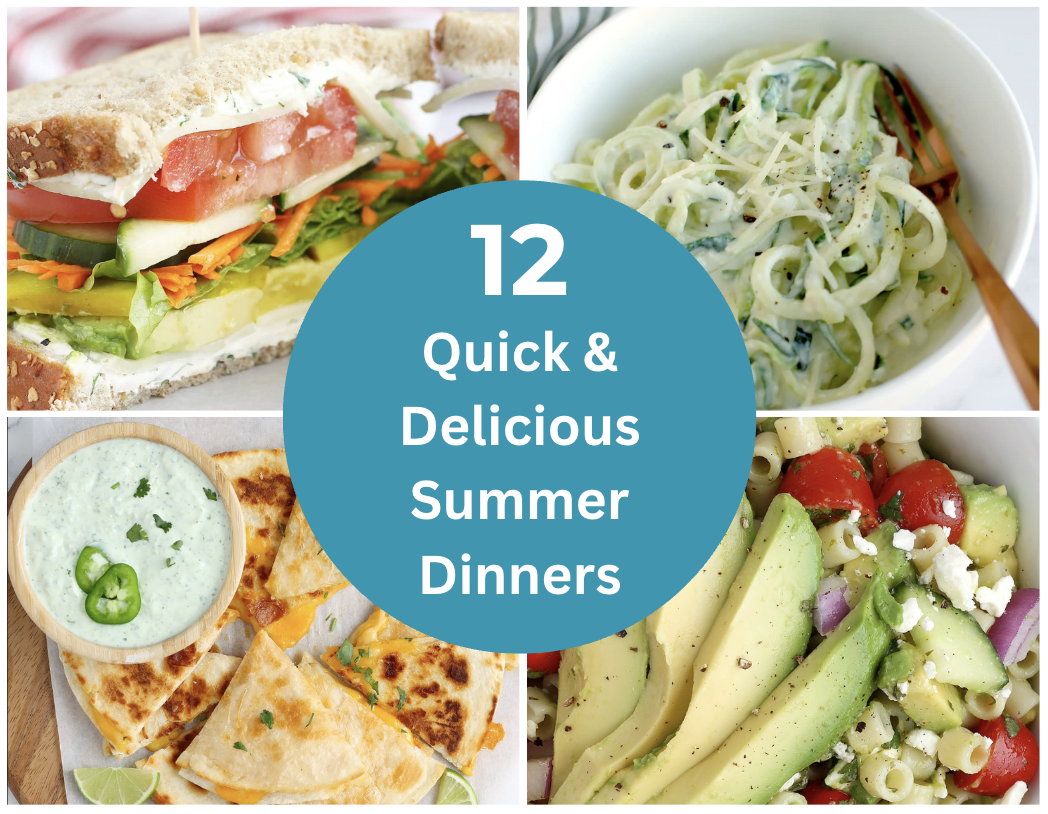 quick and delicious summer dinner pictures