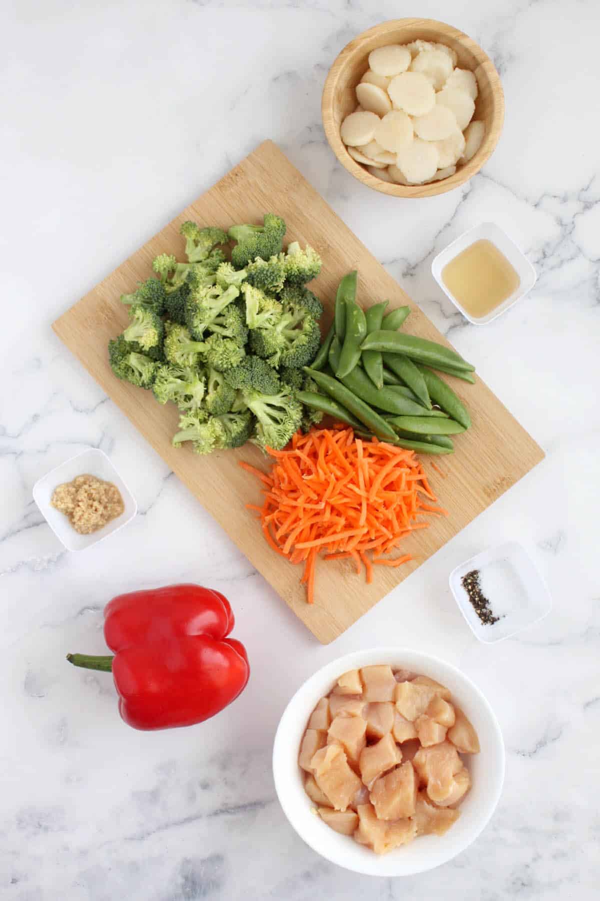 ingredients for stir fry