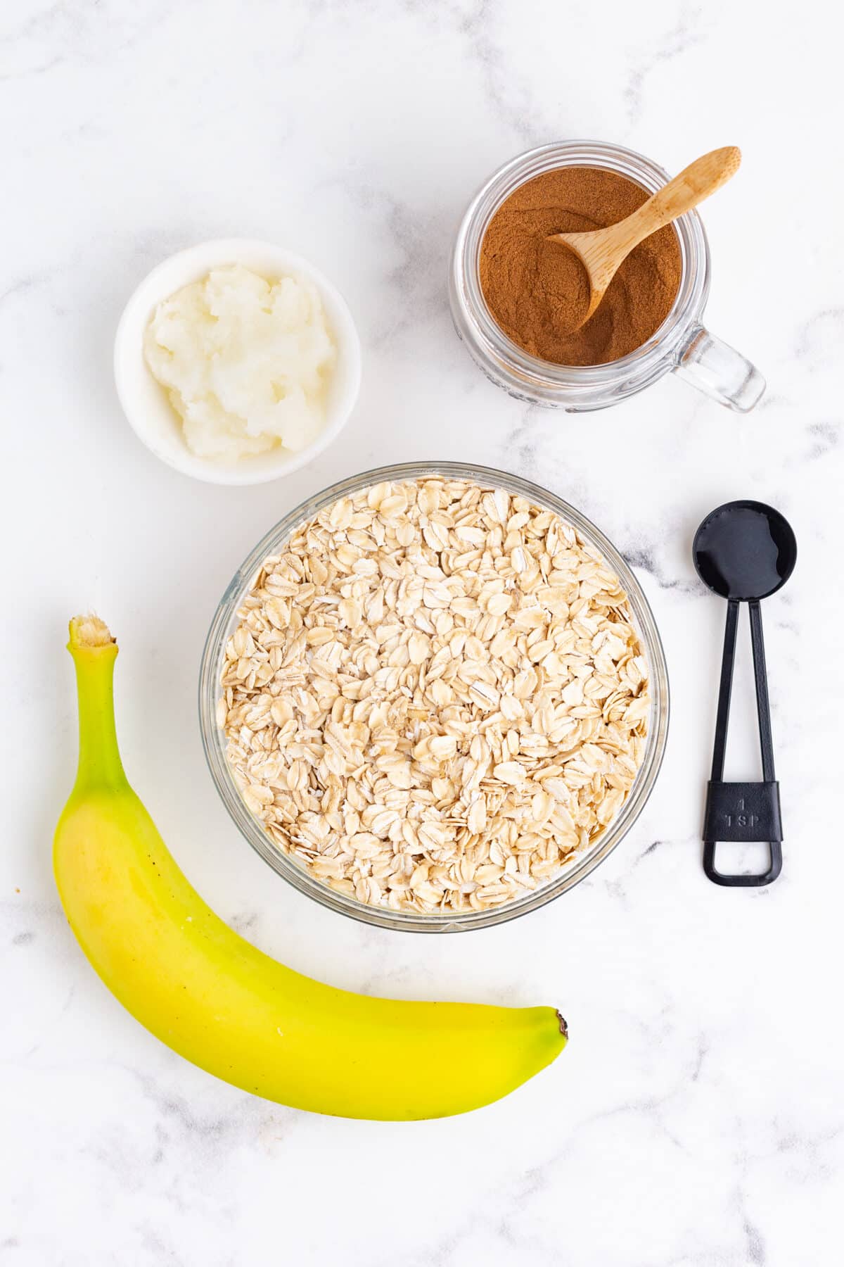 ingredients for homemade teething biscuits
